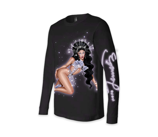 Electric Sparkles Long-sleeve Shirt