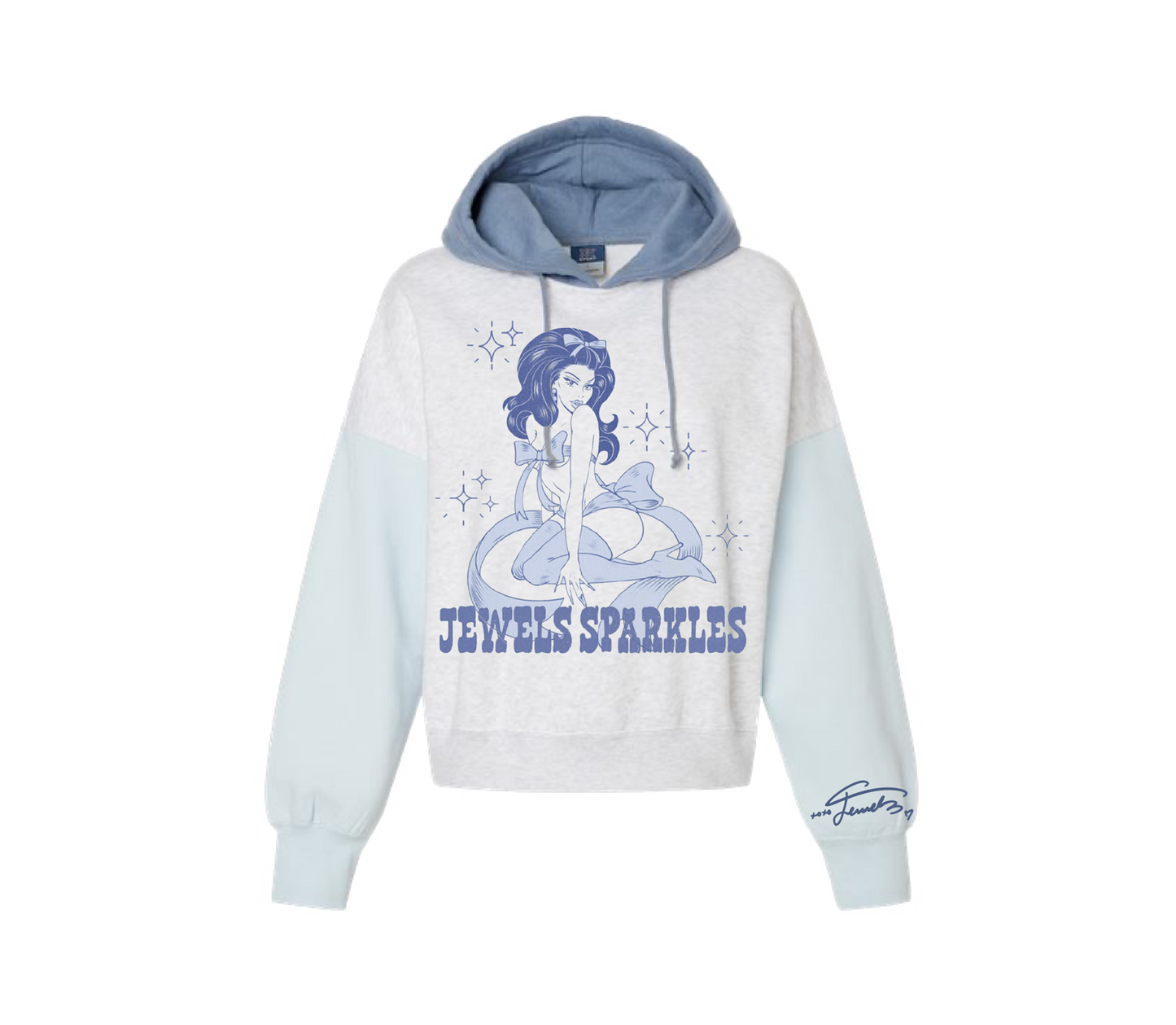 Jewels Bowtie Hoodie